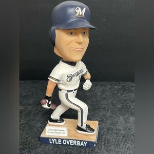 2005 Lyle Overbay Milwaukee Brewers Bobblehead Giveaway